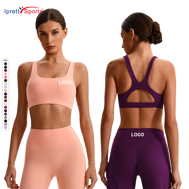 2026 Women Sexy Backless Sports Bra Breathable Yoga Bra with Padded Support Underwear for Gym Clothes Fitness