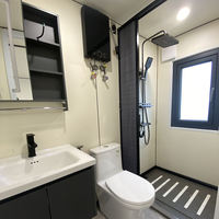 Maison préfabriquée en EPS de style moderne de 20 pieds, 1 à 4 chambres, modulaire, miniature, familiale, pliable, extensible