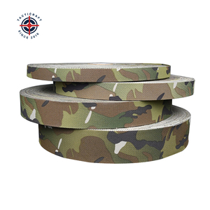 Sangle de camouflage personnalisée pour ceinture tactique Ceintures ignifuges en polyester Ceintures de sécurité multi-spécifications - Product Image 1