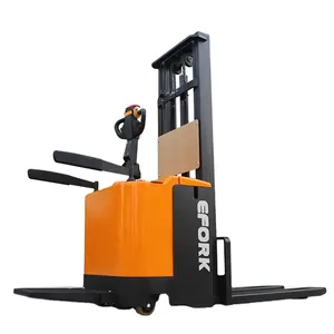 1500kg 1.5ton 3300lbs AC Motor fully electric CE Certificate EPS steering loader best price electric stacker forklift truck