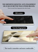 Film de protection d'écran en verre trempé anti-espion Magic Box Slik Print, installation facile, pour iPhone 15 Pro Max Samsung S24 S25