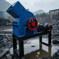 Broyeur à marteaux portable série PC pour le concassage de minerai et la production d'agrégats