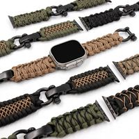 Bracelet en paracorde Baiyuheng, kit de survie multifonction, montre en paracorde, bracelet de secours en corde pour le camping