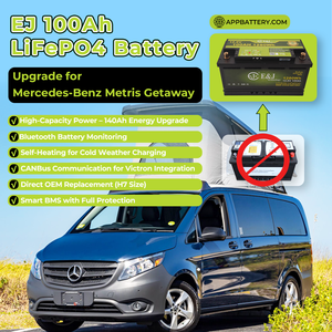 Batería LiFePO4 de 12V 100Ah H8 60038 con Bluetooth CANbus, BMS Inteligente Compatible con VeCAN, Batería de Litio con Equilibrador Activo y Calentador - Product Image 2