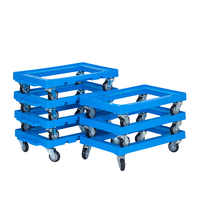 Récipient pliable recyclable Conteneur en plastique pliable de style maille de caisse de ferme de crabe de coquille souple pour l'agriculture