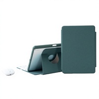 Étui de protection luxueux pour tablette de 11 pouces avec rotation à 360° °   Clavier rotatif pour Huawei MatePad Pro11 2022 en PU acrylique