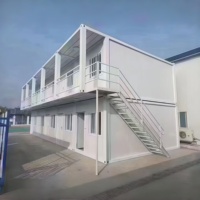 Casa Contenedor de Diseño Moderno de Ensamblaje Rápido para Uso Exterior, Refugio para Desastres y Suministro de Viviendas de Emergencia
