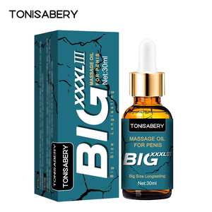 TONISABERY Hochwertiges Effizientes <span class=keywords><strong>Penis</strong></span> XXL Dauerhaftes Männer-Vergrößerungsöl Natürliches Kräuter-Massageöl Sexspielzeug - Product Image 1