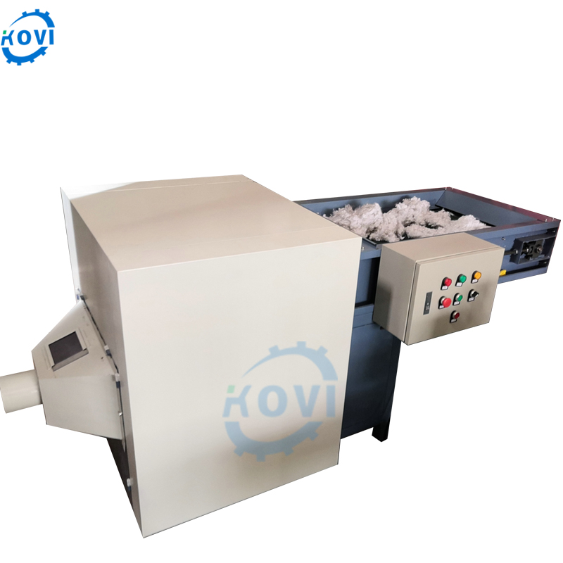 automatic foam shredder machine pillow filling fiber opener polyester 7d machine