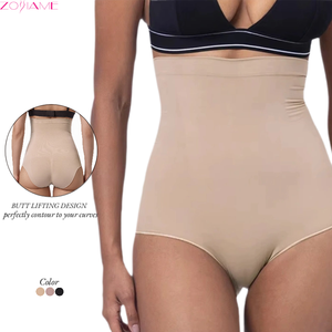 Ropa Interior Moldeadora Premium <span class=keywords><strong>de</strong></span> Cintura Alta con Control <span class=keywords><strong>de</strong></span> Abdomen, Corte Triangular, Máxima Potencia, Levanta Glúteos, Tallas Grandes para <span class=keywords><strong>Mujer</strong></span> - Product Image 1