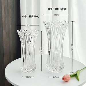 <span class=keywords><strong>Jarrón</strong></span> de Vidrio Creativo Minimalista de Alta Gama, Transparente, para Arreglos Florales, Cultivo de Rosas y Lirios en Agua, <span class=keywords><strong>Decoración</strong></span> para Sala de Estar y Comedor - Product Image 6