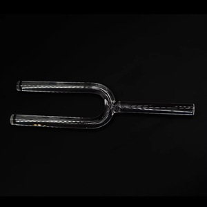 Colour một bộ 8pcs Octave rõ ràng tinh thể thạch anh hát chỉnh ngã ba với C D E F g một B C5 giai điệu điều chỉnh trong 10mm Đường kính tinh thể - Product Image 4