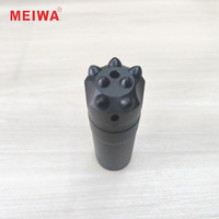 Mèche filetée conique OEM R28 7 boutons 35mm pour perceuse à roche