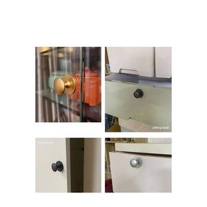 Poignées de porte en acier inoxydable autocollantes sans perçage pour armoires, tiroirs, placards, armoires à vin, portes en verre, portes coulissantes - Product Image 1