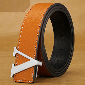 Bán Buôn Cổ Điển Sang Trọng Vành Đai Chất Lượng Cao Da Bò Thắt Lưng Của Người Đàn Ông Quan Hệ Nhân Quả Chính Thức Eo Ban Nhạc Thiết Kế Thắt Lưng Danh Mục - Product Image 6