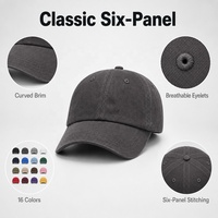Gorras Deportivas de 6 Paneles Estilo Japonés y Coreano, Ligeras, Transpirables, Ajustables, Unisex, para Uso en Exteriores en Verano