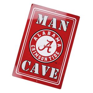 Cueva de hombre de gran tamaño 3d en relieve personalizado estaño signo en relieve signo de Metal - Product Image 3