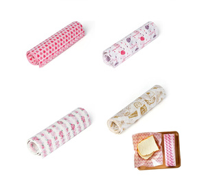 Papel Cuadrado para Hornear de Grado Alimenticio, Envoltorio para Hamburguesas, Antigrasa, Reciclable, Compatible con Impresión Offset, Tamaño Personalizado, para Comida Rápida y Sándwiches - Product Image 1