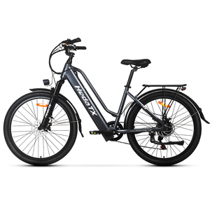 Vélo Électrique Urbain HedaTX 26 Pouces avec Moteur Arrière Brushless 48V, Cadre en Aluminium, 7 Vitesses, Vélo de Commutation Urbaine à Cadre Basé - Product Image 3
