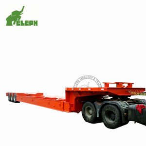 Semi-remorque de transport de bateaux à deux essieux de type <span class=keywords><strong>barre</strong></span> de traction robuste, capacité de 40 tonnes, remorquage de navires, à vendre - Product Image 5