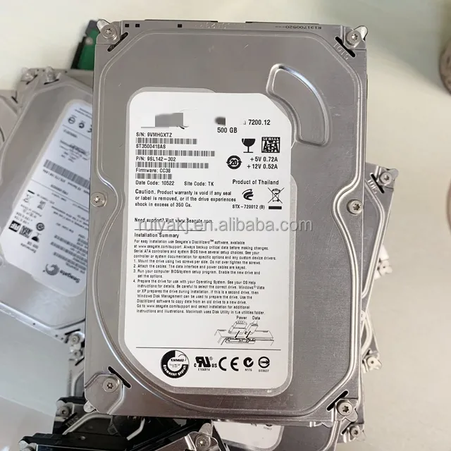 قرص صلب داخلي للكمبيوتر المكتبي, قرص صلب SSD HDD 3.5 بوصة sata جودة hd 500g 500gb 1 تيرا بايت