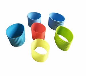 Étui souple en silicone moulé sur mesure résistant à la chaleur pour bouteille d'eau en verre, housse en caoutchouc pour tasse à café en verre - Product Image 2