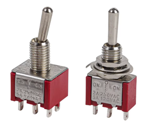 1MS3TL2B25M1QES-5สวิตช์สลับ3PDT เปิด-ปิด-เปิด5A 250V AC แผงเชื่อมประสาน - Product Image 6