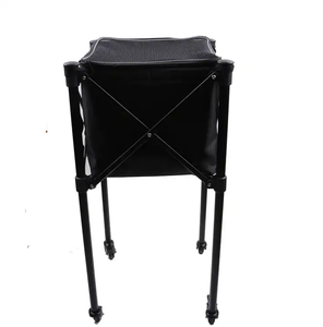 Offre Spéciale chariot de Pickleball de Tennis en métal de tube d'acier carré de logo personnalisé portatif pour <span class=keywords><strong>le</strong></span> club d'entraînement - Product Image 2