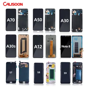 Factory price original mobile phone lcd for samsung a70 a50 a30 a20 a10 lcd screen s8 s9 plus display lcd