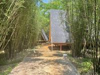 Mini maisons triangulaires à cadre en A Kit de maisons à faible coût Petite maison pour camping-car en bois de station hôtelière