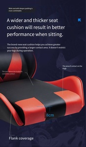 Chaise de jeu ergonomique réglable de qualité supérieure ALINUNU pour la configuration de bureau à domicile - Product Image 4