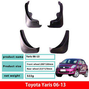 Convient pour <span class=keywords><strong>Toyota</strong></span> <span class=keywords><strong>Yaris</strong></span> 06-13 garde-<span class=keywords><strong>boue</strong></span> de voiture et accessoires de modification de voiture garde-<span class=keywords><strong>boue</strong></span> - Product Image 2