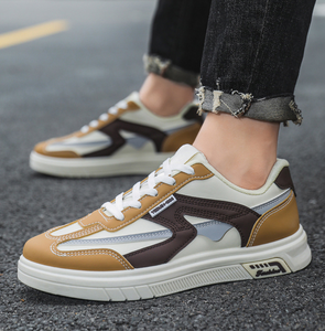 Nouvelles Chaussures en Cuir pour Hommes 2025 – Baskets Décontractées et Tendance pour la Marche en Extérieur, Style Étudiant, Sport et Skateboard - Product Image 3