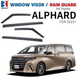 Pare-soleil pour TOYOTA ALPHARD 2023-2025, Déflecteurs de vitres extérieurs décoratifs pour voiture - Product Image 1
