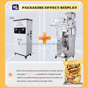 เครื่องบรรจุภัณฑ์แบบซองสำหรับมันฝรั่งทอดกรอบ กล้วยทอดกรอบ บิสกิตกล้วยหอม และขนมพองกรอบแบบอัตโนมัติเต็มรูปแบบ - Product Image 4