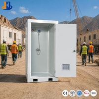 Cabine de douche portable en gros, salle de bain mobile extérieure, unité de salle de bain préfabriquée pour le camping, les événements et les installations temporaires
