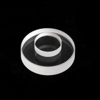 Microscope Slide Tinted Tempered Glass Panel Customized Quartz Cylinder Plate
