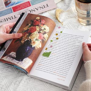 Acrylic Bookmark Trống Thẻ Trong Suốt Hình Chữ Nhật Và Vòng Đánh Dấu Số Lượng Lớn Thủ Công Mỹ Nghệ Treo Quà Tặng Thẻ Giá Thẻ - Product Image 5