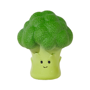Yite Dog Latex Squeaking Toy Broccoli Shape For Small Medium Dogs Teething <b>Bite</b> Resistant Boredom Relief - Product Image 1