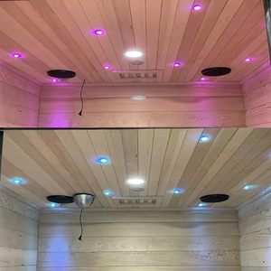 1 persona interior canadiense Hemlock madera mejorado <span class=keywords><strong>WiFi</strong></span> Control Home Spa Saunas bajo EMF <span class=keywords><strong>sauna</strong></span> infrarroja - Product Image 4