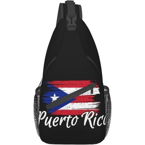 Bolso cruzado con bandera de Puerto Rico, mochila patriótica de gran capacidad para <span class=keywords><strong>viajes</strong></span>, senderismo, mochila de un solo hombro, personalizado para hombres y mujeres - Product Image 6