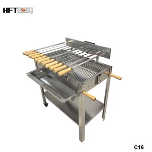 <span class=keywords><strong>S</strong></span>/<span class=keywords><strong>S</strong></span> Rotisserie Parrilla Santa María/Parrilla Argentina SpitCharcoal Grill Restaurante Equipo de Cocina - Product Image 4