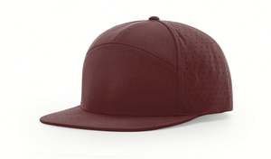 Gorra de Béisbol Unisex de 7 Paneles con Visera Plana, Personalizada, de Alta Calidad, Impermeable, de Tela de Algodón, con Orificios Cortados con Láser, para Fiestas de Hip Hop y Viajes - Product Image 6