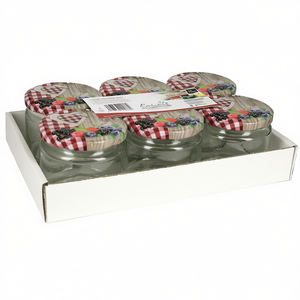 Lot de 6 bouteilles et bocaux de rangement autoportants en verre - Product Image 2