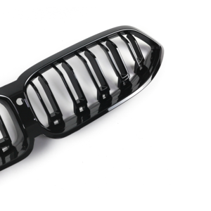 กระจังหน้าคู่สีดำเงาสำหรับ BMW ซีรีส์ 8 คูเป้ G14 G15 แกรนคูเป้ G16 ปี 2023-2026 แบบสองซี่ - Product Image 4