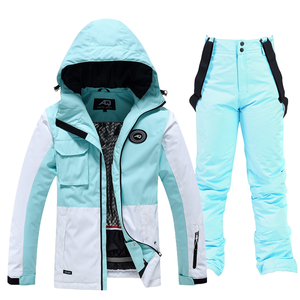 Traje de Esquí de Dos Piezas, Impermeable y Cortavientos, Chaqueta y Pantalones de Snowboard para Hombre y Mujer - Product Image 5