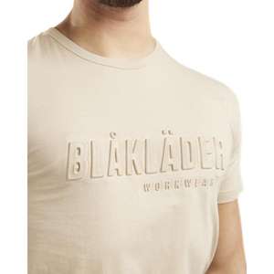 BLAKLADER-Camiseta 353110422509S 3D Warm beige - EAN 7330509835357 CAMISETAS Y POLOS DE TRABAJO - Product Image 4