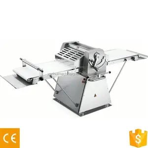 Thiết bị làm bánh sử dụng bánh Pizza Pie Dough sheeter laminadora de Masa cán máy để bán