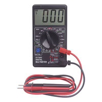 Multimètre numérique de poche DT700C, grand écran LCD, mesure de la température, 1000V/10A, précision de 0,5%, testeur électrique portable
