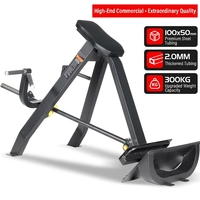 Appareil de musculation en acier type T pour la remise en forme en salle de sport avec modèle d'entraînement en position debout DGN70